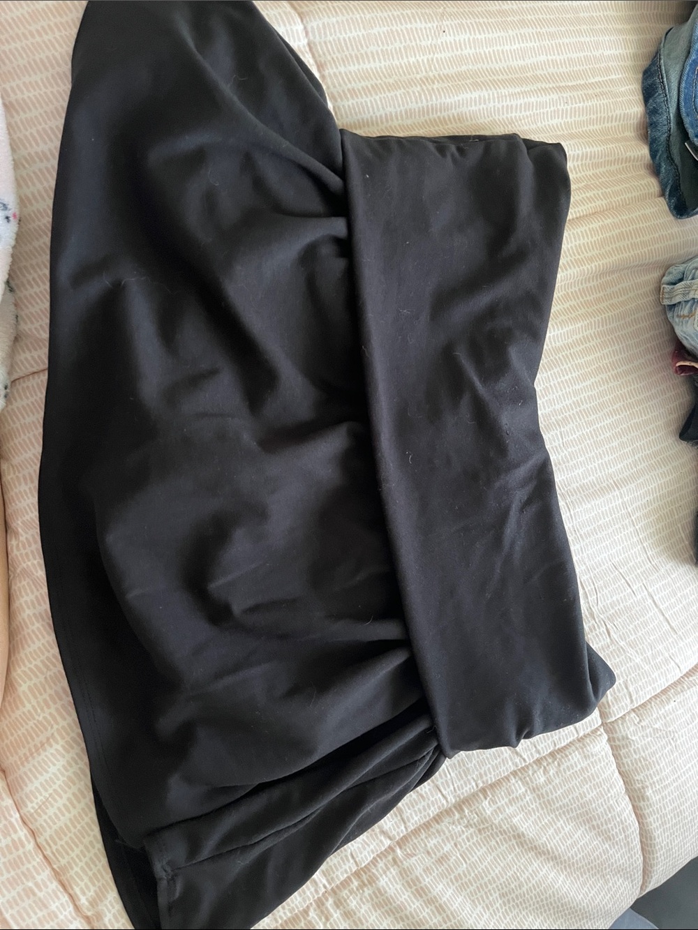 Black skirt with shorts